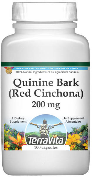 Quinine Bark (Red Cinchona) - 200 mg