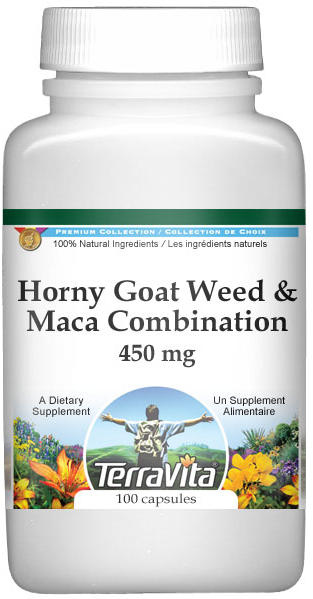 Horny Goat Weed and Maca Combination - 450 mg