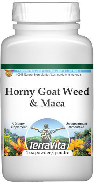 Horny Goat Weed and Maca Combination Powder