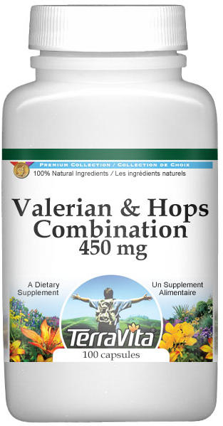 Valerian and Hops Combination - 450 mg