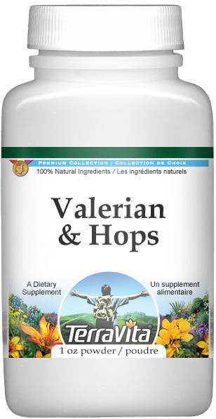 Valerian and Hops Combination Powder