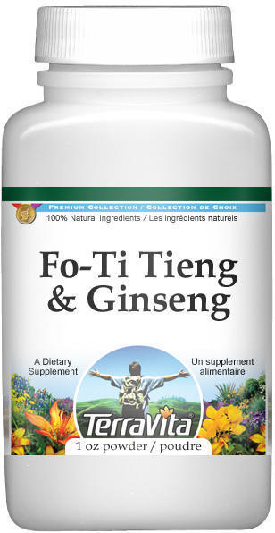 Fo-Ti Tieng and Eleuthero Combination Powder