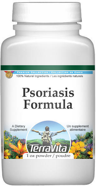 Psoriasis Formula Powder - Saffron and Mullein