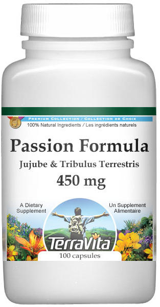 Passion Formula - Jujube and Tribulus Terrestris - 450 mg
