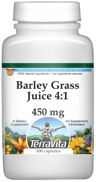 Extra Strength Barley Grass Juice 4:1 Extract - 450 mg