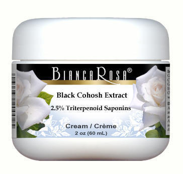 Extra Strength Black Cohosh Extract (2.5% Triterpenoid Saponins) Cream