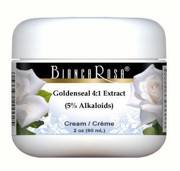 Extra Strength Goldenseal 4:1 Extract (5% Alkaloids) Cream