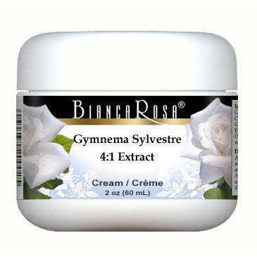 Extra Strength Gymnema Sylvestre 4:1 Extract Cream - Supplement / Nutrition Facts