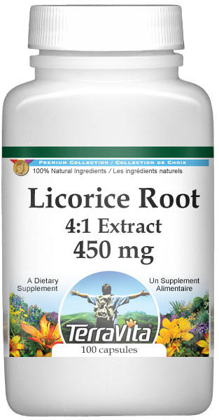 Extra Strength Licorice Root 4:1 Extract - 450 mg