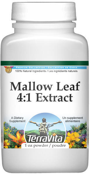 Extra Strength Mallow (Malva sylvestris) Leaf 4:1 Extract Powder