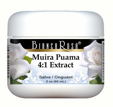 Extra Strength Muira Puama (Potency Wood) 4:1 Extract - Salve Ointment