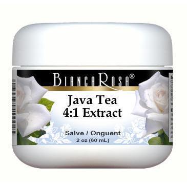 Extra Strength Java Tea 4:1 Extract - Salve Ointment - Supplement / Nutrition Facts
