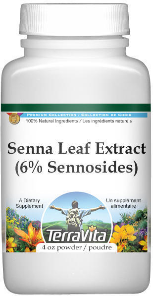 Senna Leaf Extract (6% Sennosides) Powder