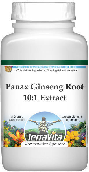 Extra Strength Panax Ginseng Root 10:1 Extract (30% Ginsenosides) Powder