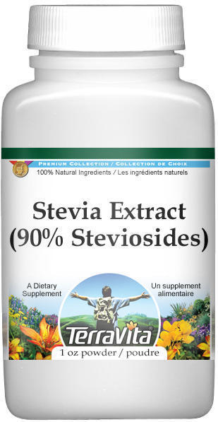 Stevia Extract (90% Steviosides) Powder