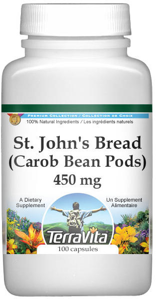 St. John's Bread (Carob Bean Pods) - 450 mg