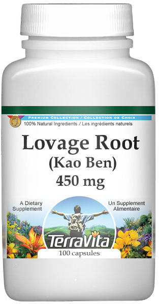 Lovage Root (Kao Ben) - 450 mg