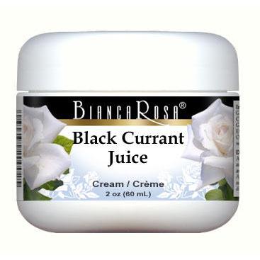 Black Currant Juice Cream - Supplement / Nutrition Facts