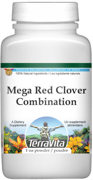 Mega Red Clover Combination - Red Clover, Dandelion, Burdock and More - Powder