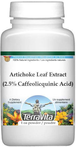 Artichoke Leaf Extract - 2.5% Caffeoylquinic Acid - Powder
