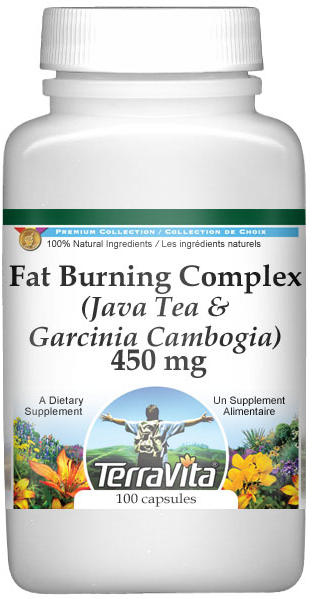 Fat Burning Complex - Java Tea & Garcinia Cambogia - 450 mg