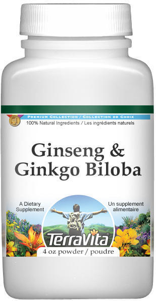 Eleuthero and Ginkgo Biloba Combination Powder