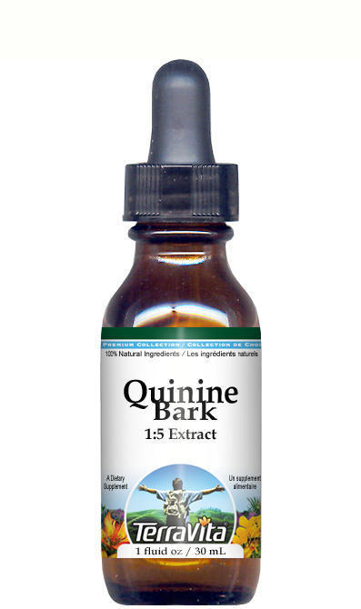 Quinine Bark (Red Cinchona) Glycerite Liquid Extract (1:5)