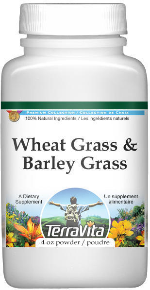 Wheat Grass and Barley Grass Combination Powder