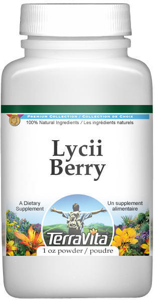 Goji Berry (Lycii, Chinese Wolfberry) Powder