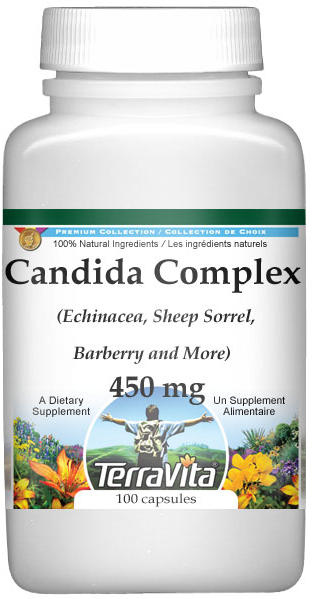 Candida Complex - Echinacea, Sheep Sorrel, Barberry and More - 450 mg