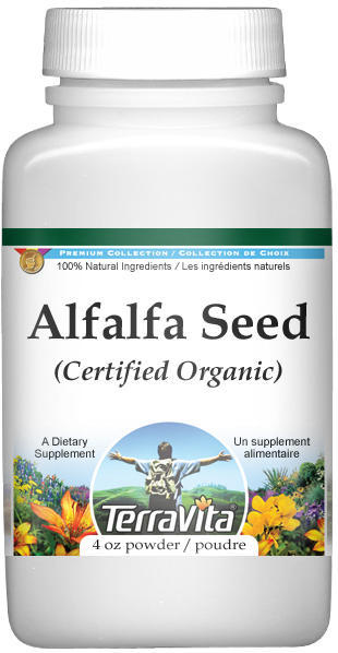 Alfalfa Seed (Certified Organic) Powder