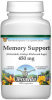 Memory Support - Periwinkle, Ginkgo Biloba and Sage - 450 mg