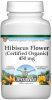 Hibiscus Flower (Certified Organic) - 450 mg