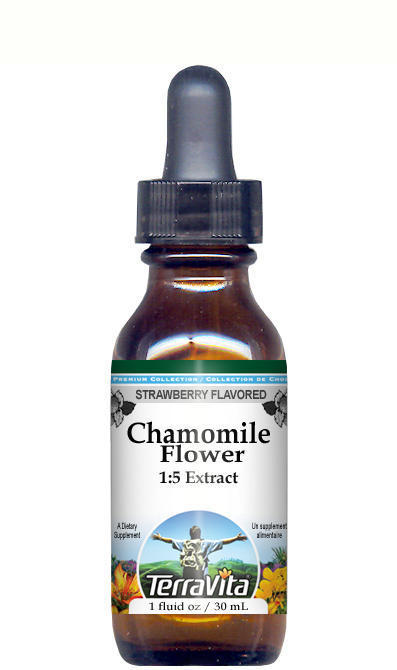 Chamomile Flower Glycerite Liquid Extract (1:5)