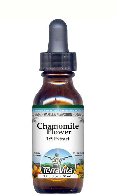 Chamomile Flower Glycerite Liquid Extract (1:5)