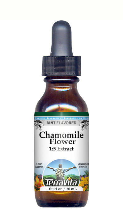 Chamomile Flower Glycerite Liquid Extract (1:5)