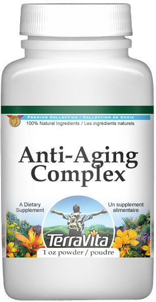 Anti-Aging Complex Powder - Ginkgo, Green Tea, Ginseng and More