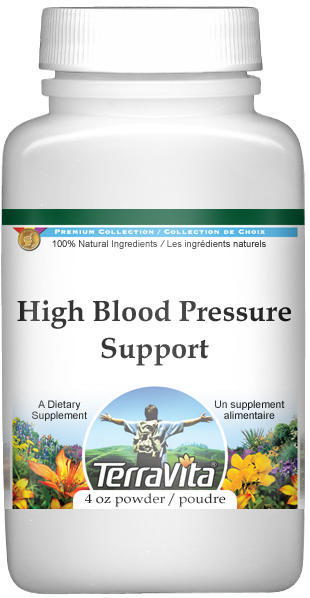 High Blood Pressure Support Powder - Green Tea, Grape Seed and Hawthorn