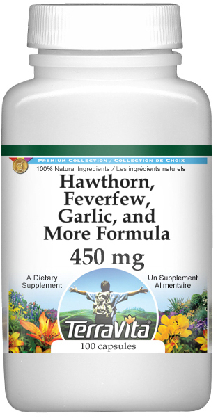 Rheumatic Fever Support - Garlic, Feverfew, Goldenseal and More - 450 mg