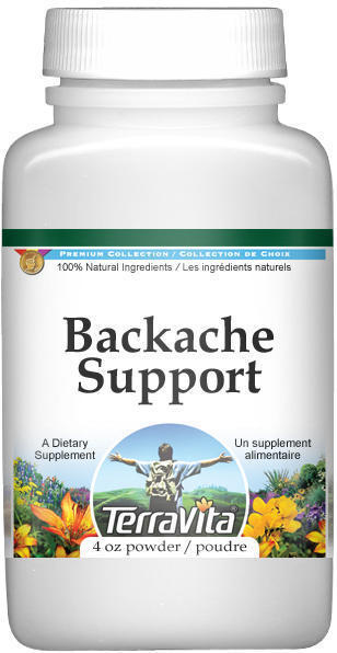 Backache Support Powder - Devil's Claw, Horsetail, White Willow and More