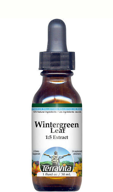 Wintergreen Herb Glycerite Liquid Extract (1:5)
