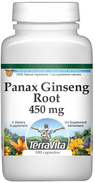 Panax Ginseng Root - 450 mg