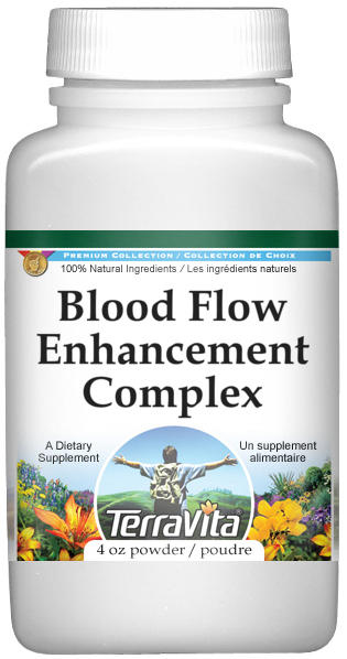 Blood Flow Enhancement Complex Powder - Periwinkle, Primrose, Garlic and More