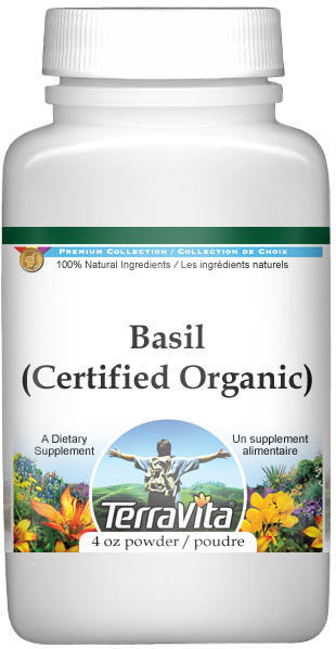 Basil (Certified Organic) Powder