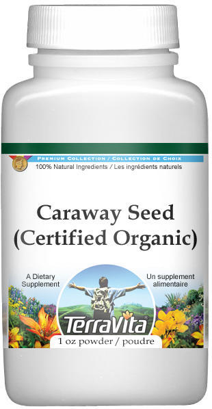Caraway Seed (Certified Organic) Powder