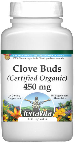 Clove Buds (Certified Organic) - 450 mg