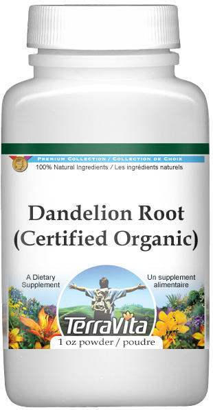 Dandelion Root (Certified Organic) Powder