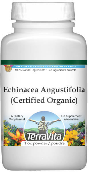 Echinacea Angustifolia Root (Certified Organic) Powder