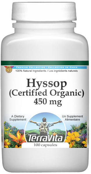 Hyssop (Certified Organic) - 450 mg