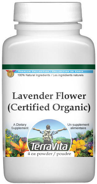 Lavender Flower (Certified Organic) Powder